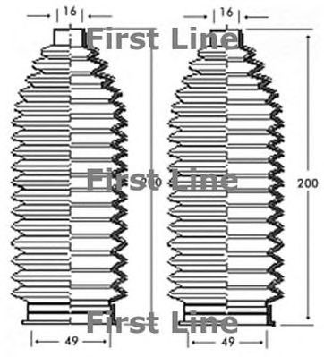 FIRST LINE fsg3242 -  Пыльник, рулевое управление